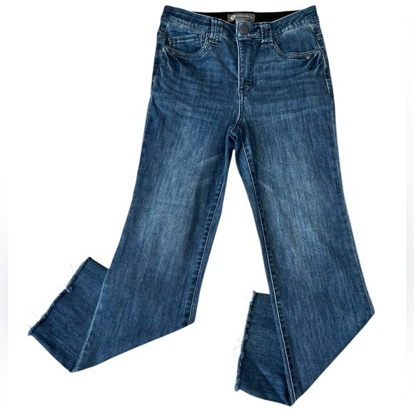 Democracy AB Technology High Rise Straight Leg Jeans - Picture 1 of 7